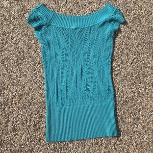 Off shoulder sweater